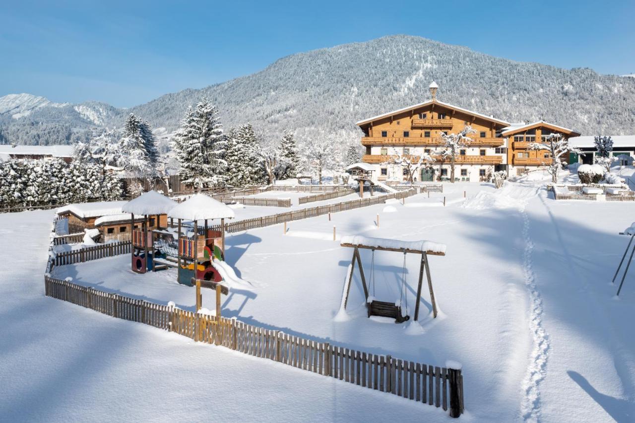 Hotel Erlebnisgut & Reiterhof Oberhabach à Kirchdorf in Tirol Extérieur photo