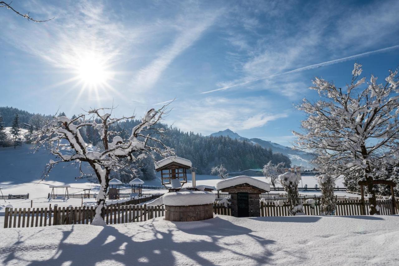 Hotel Erlebnisgut & Reiterhof Oberhabach à Kirchdorf in Tirol Extérieur photo